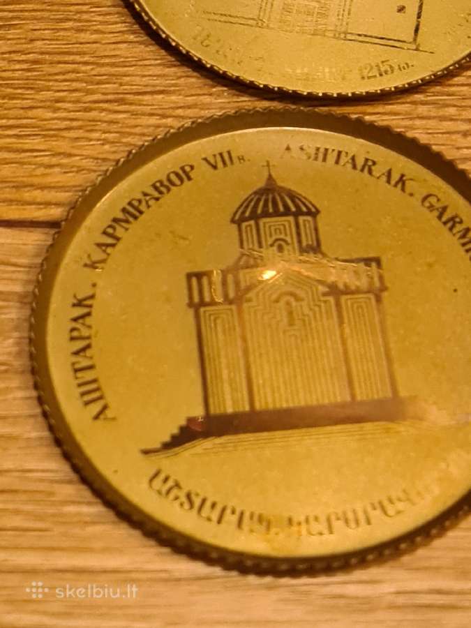 Vintažiniai žalvariniai Armėnijos padėkliukai - nuotraukos Nr. 10