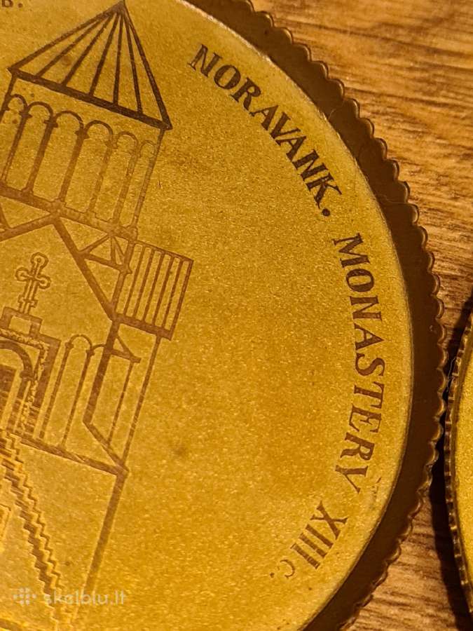 Vintažiniai žalvariniai Armėnijos padėkliukai - nuotraukos Nr. 14