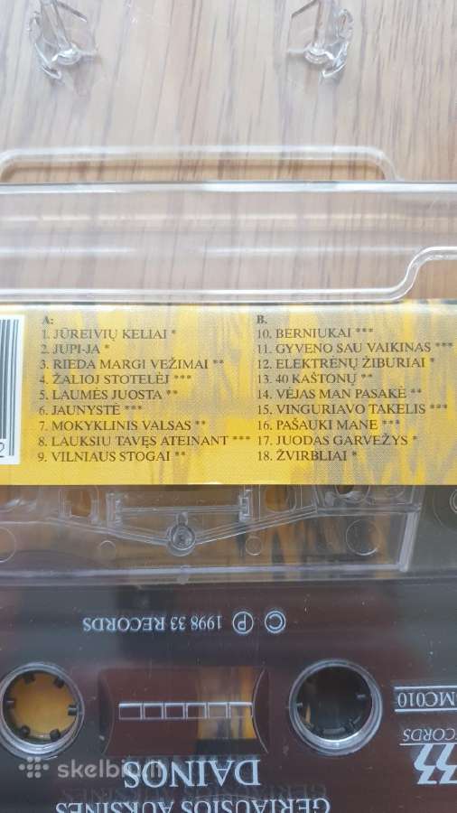 Audio kasetė Geriausios auksinės dainos - nuotraukos Nr. 2