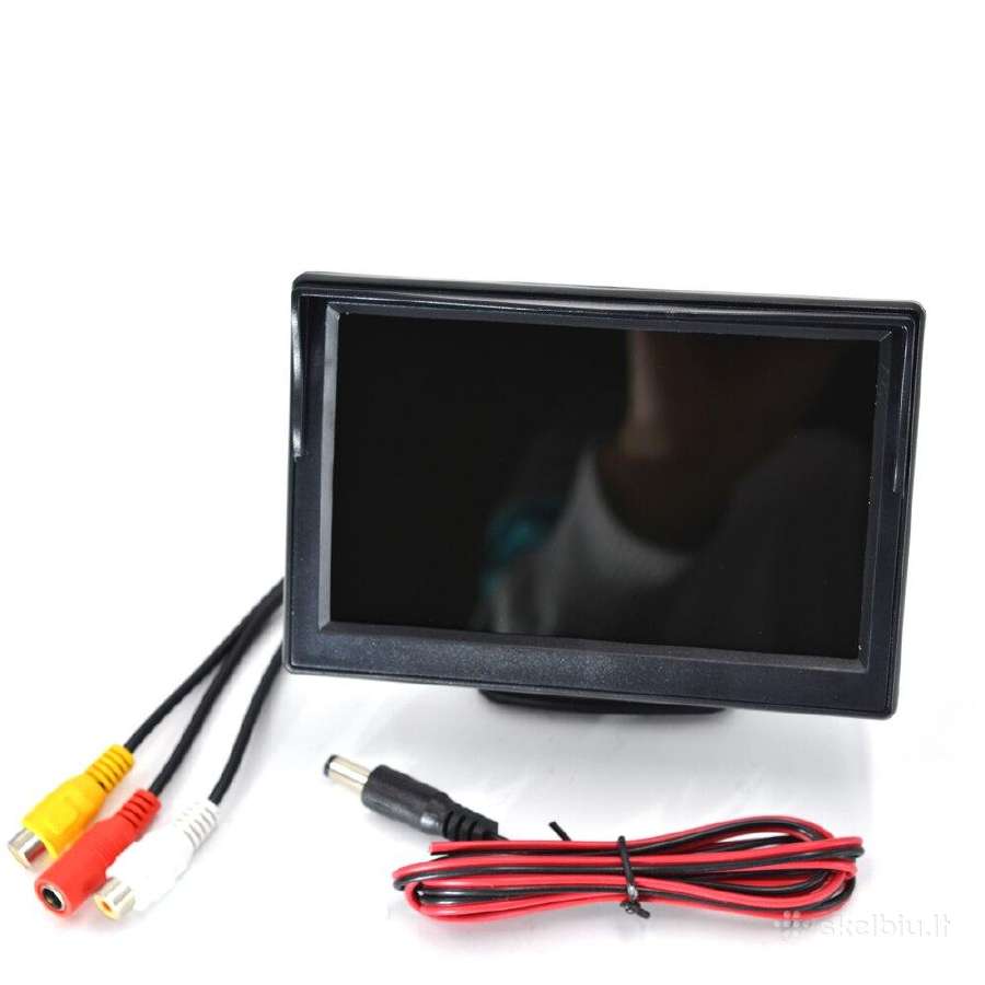 HD Galinio vaizdo parkavimosi kamera ir 5 monitor - nuotraukos Nr. 3