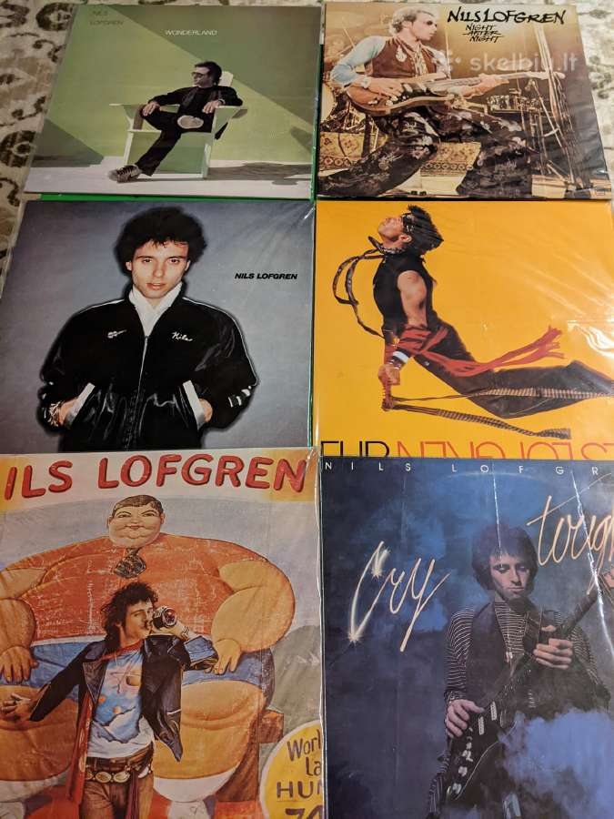 Vinilines ploksteles Nils Lofgren 6vnt.