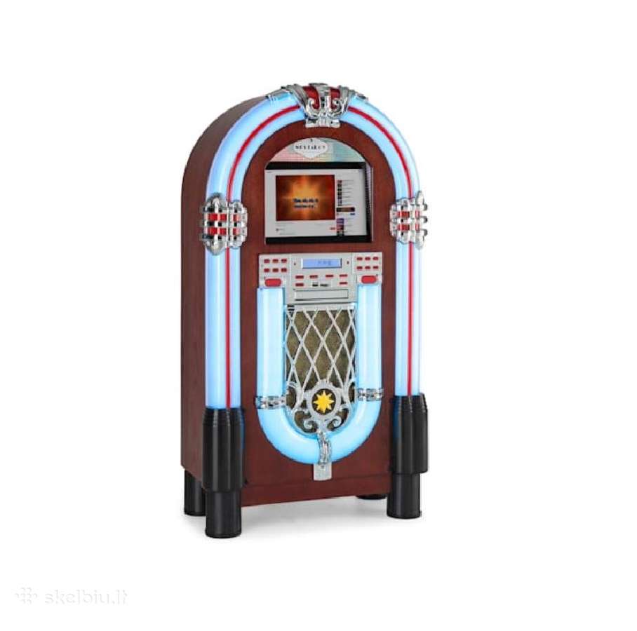 Jukebox grotuvas su WiFi, Bluetooth, CD, Usb, Sd