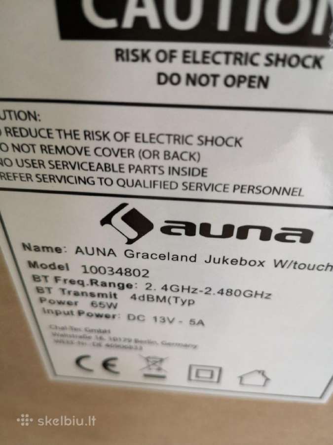 Jukebox grotuvas su WiFi, Bluetooth, CD, Usb, Sd - nuotraukos Nr. 2