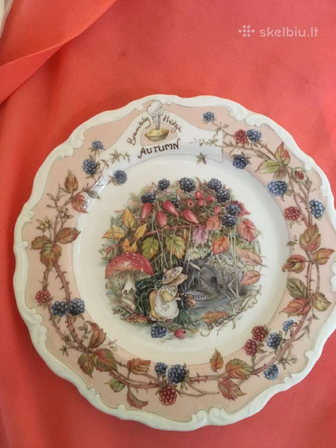 Peliuku nuotykiai brambly hedge lekstes puodeliai - nuotraukos Nr. 2
