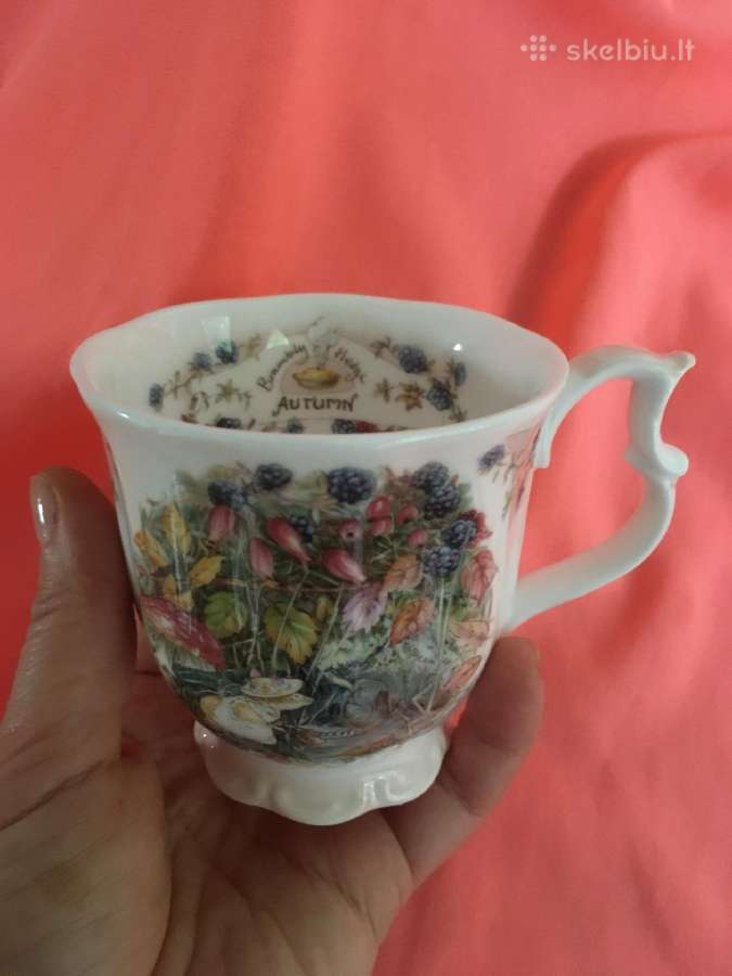 Peliuku nuotykiai brambly hedge lekstes puodeliai - nuotraukos Nr. 6