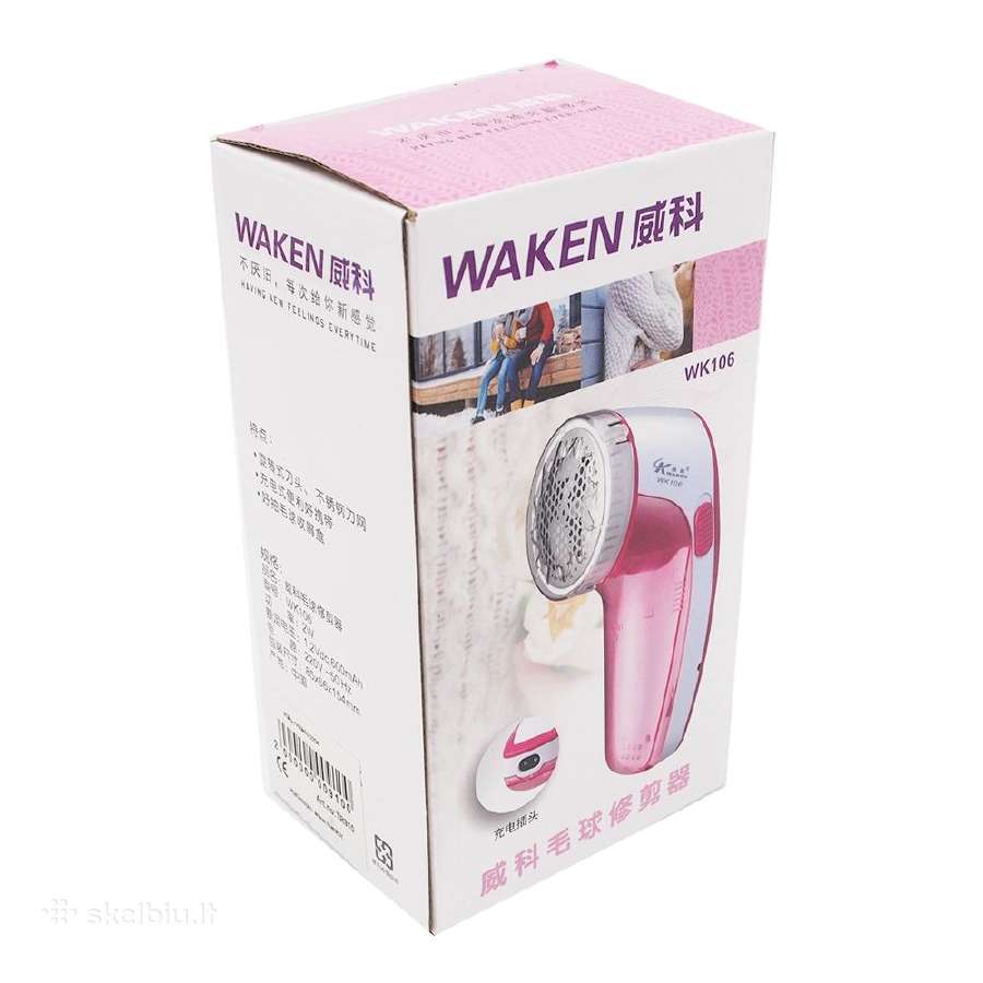 Elektrinis pūkų rinkiklis waken, įkraunamas - nuotraukos Nr. 6