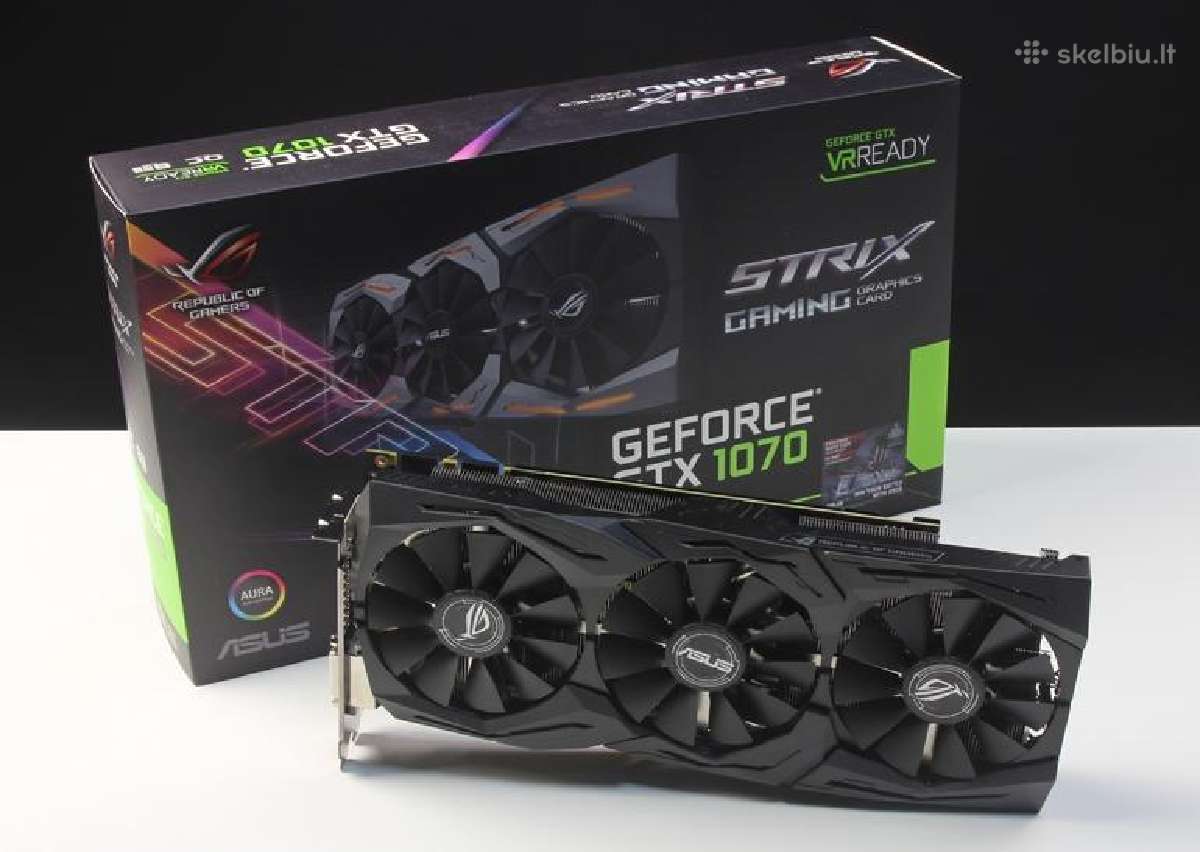 Asus Rog Strix, Asus Dual Geforce Gtx 1070 Oc