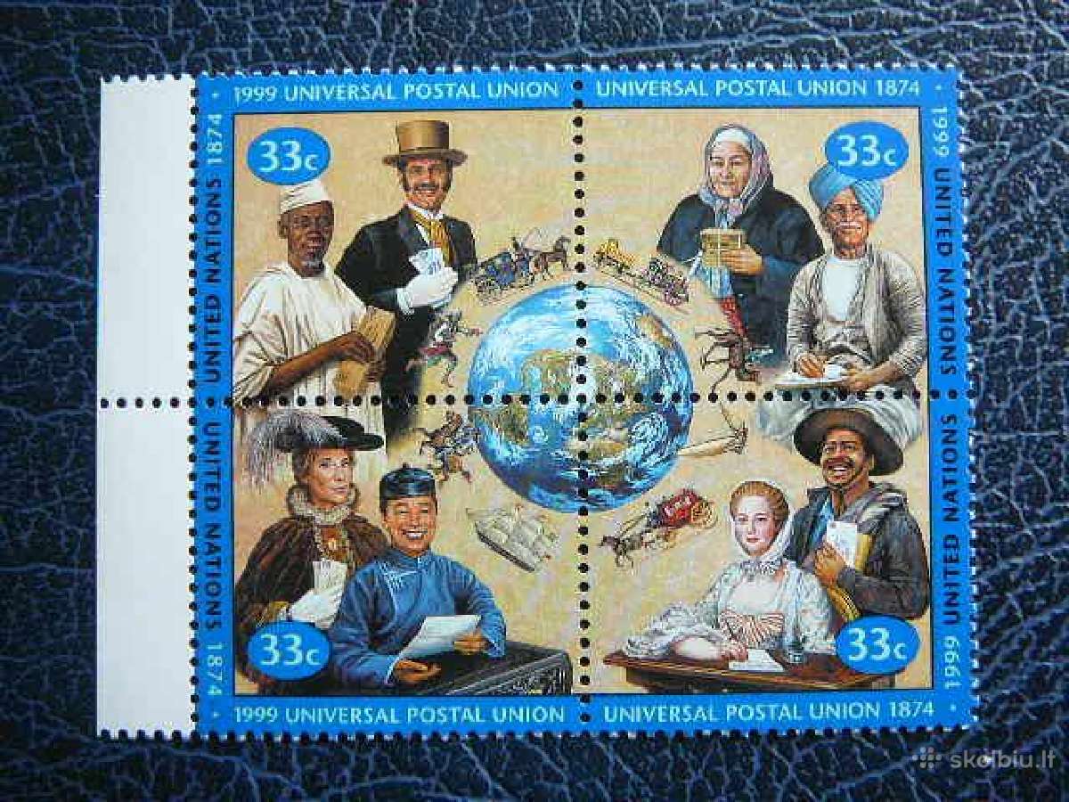 Upu Pasto Sajunga Sno - (JAV) 1999 Mnh snj822