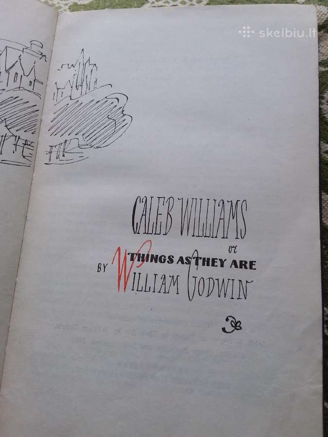 William Godwin Things as They Are 1959 m. - nuotraukos Nr. 3