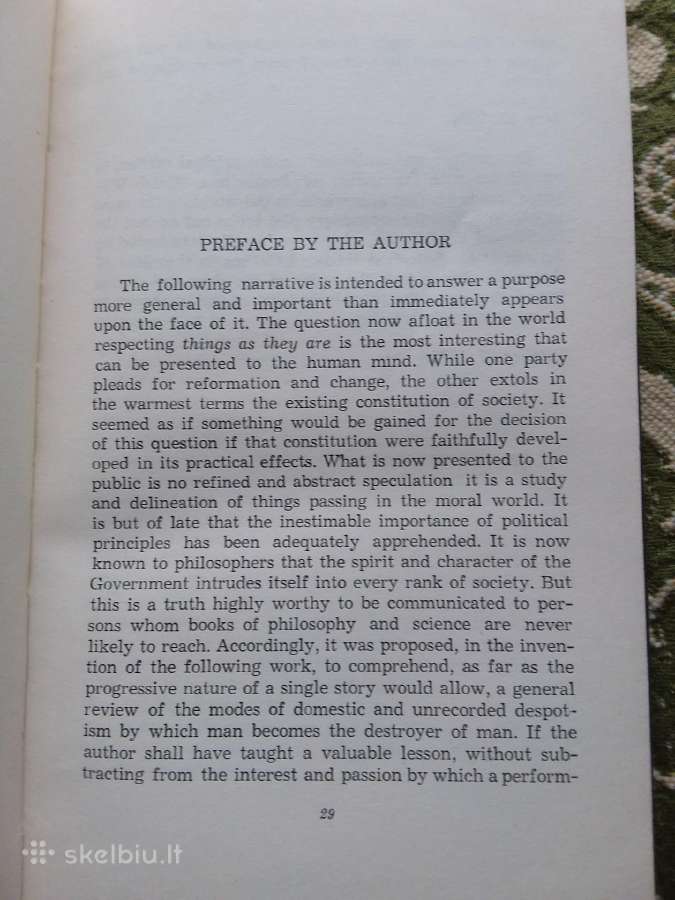 William Godwin Things as They Are 1959 m. - nuotraukos Nr. 4