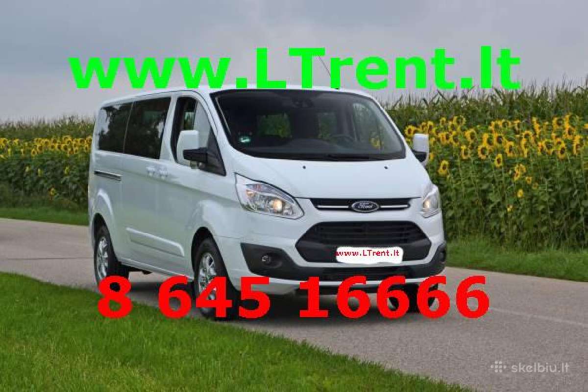 Ford Transit Tourneo Custom keleiviniu nuoma 19e - nuotraukos Nr. 2