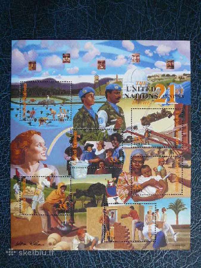 21 amzius Sno - (JAV) 2000 Mnh snj839
