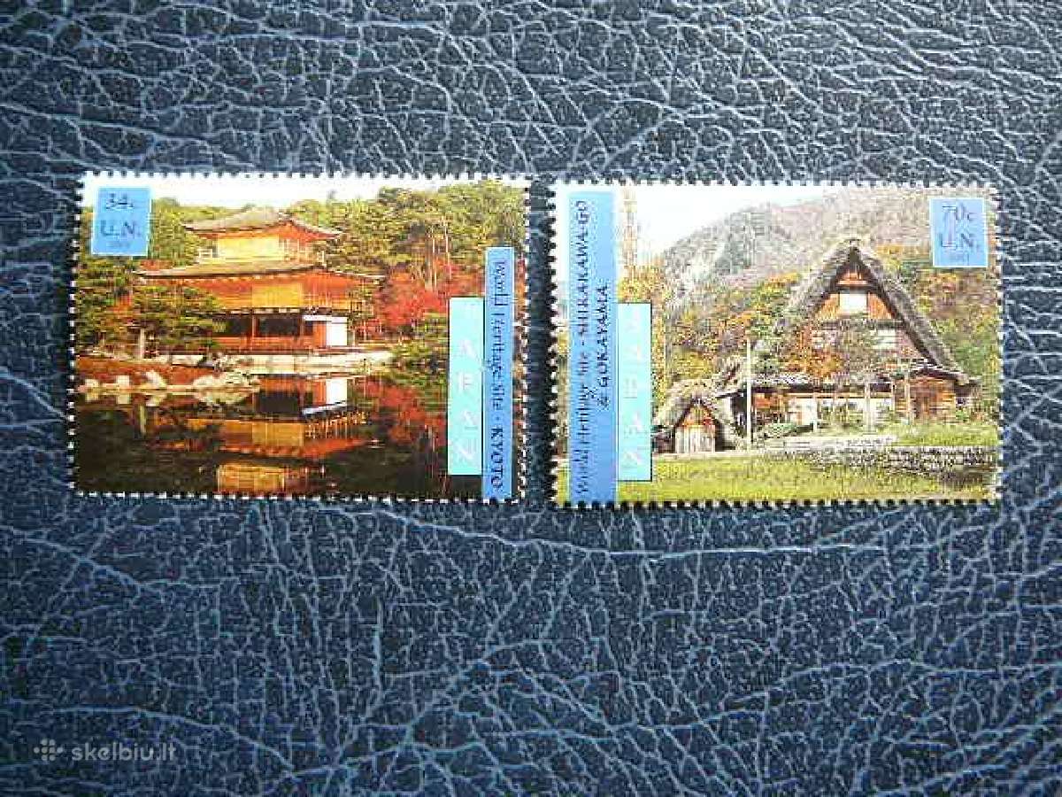 Pasaulio paveldas - Japonija Sno - JAV 2001 snj870