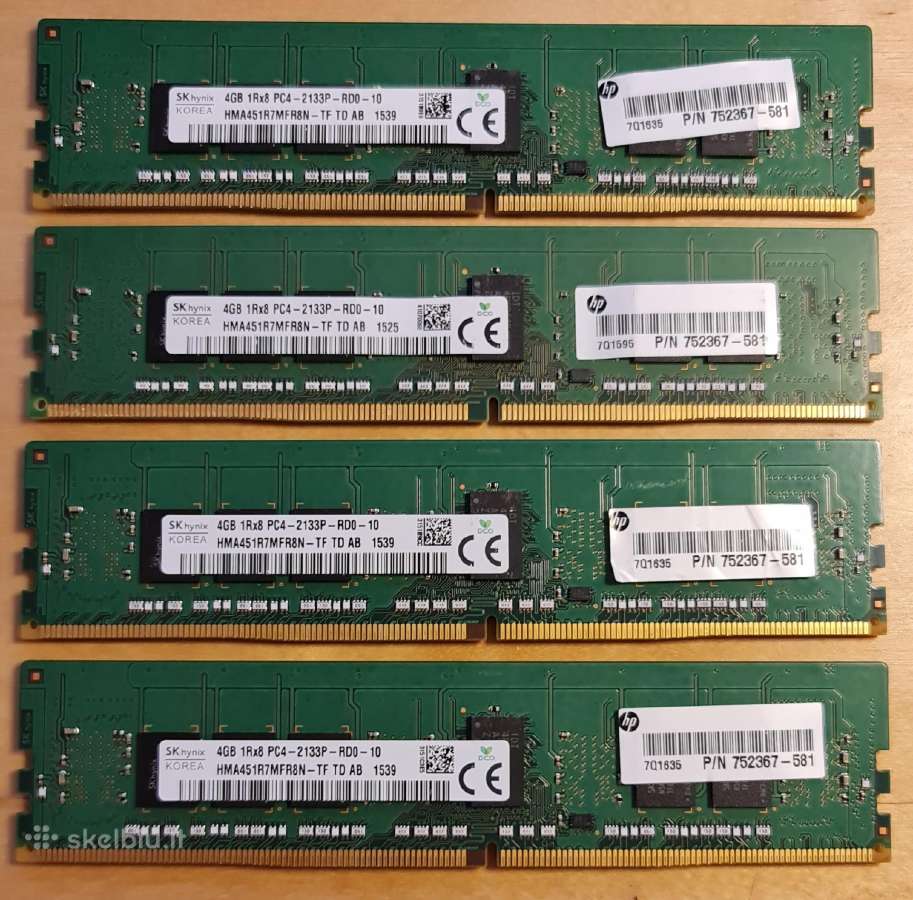 Pc Laptop Mac Pro Server Ddr3 Ddr4 2-64gb Ecc RAM - nuotraukos Nr. 8