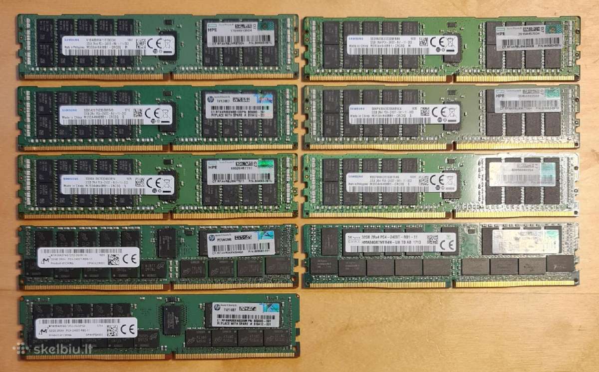 Pc Laptop Mac Pro Server Ddr3 Ddr4 2-64gb Ecc RAM - nuotraukos Nr. 9