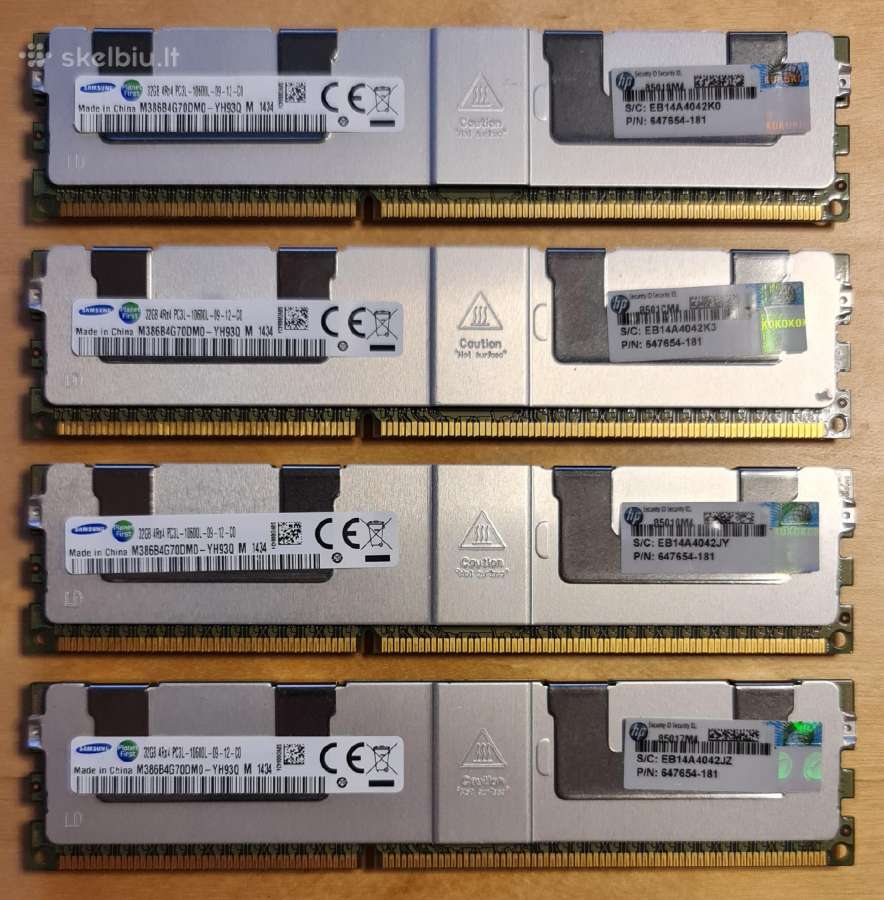 Pc Laptop Mac Pro Server Ddr3 Ddr4 2-64gb Ecc RAM - nuotraukos Nr. 10