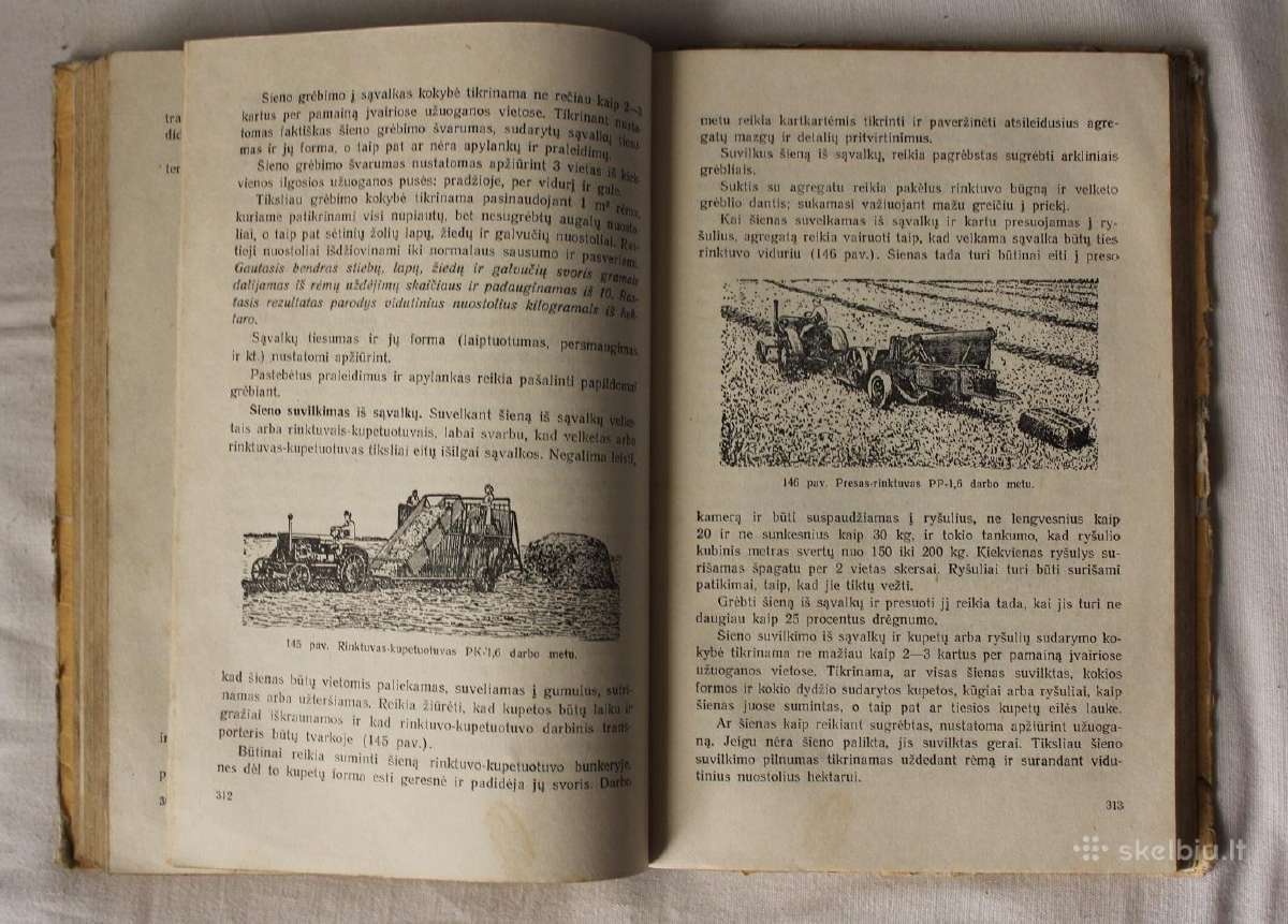 Traktorinių darbų organizavimas, technologija 1955 - nuotraukos Nr. 8