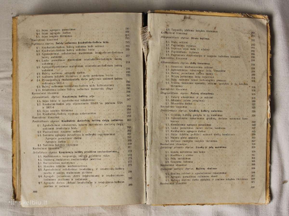 Traktorinių darbų organizavimas, technologija 1955 - nuotraukos Nr. 14