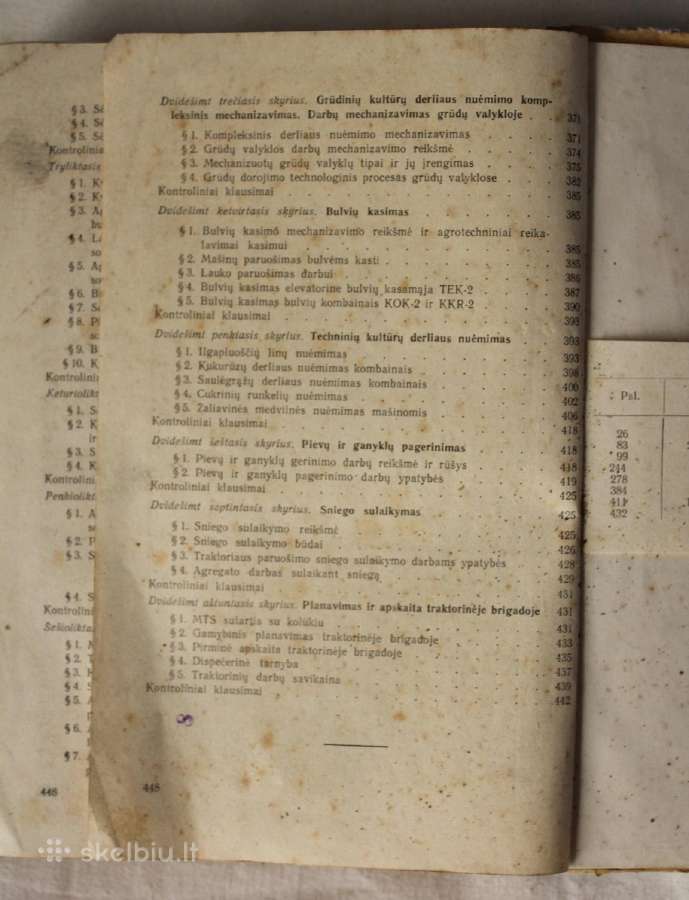 Traktorinių darbų organizavimas, technologija 1955 - nuotraukos Nr. 15