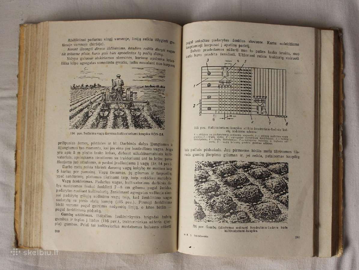 Traktorinių darbų organizavimas, technologija 1955 - nuotraukos Nr. 7