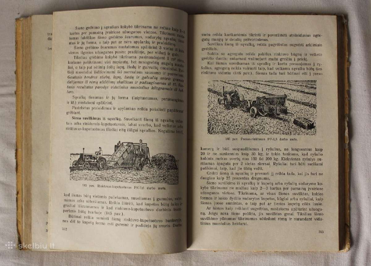Traktorinių darbų organizavimas, technologija 1955 - nuotraukos Nr. 8