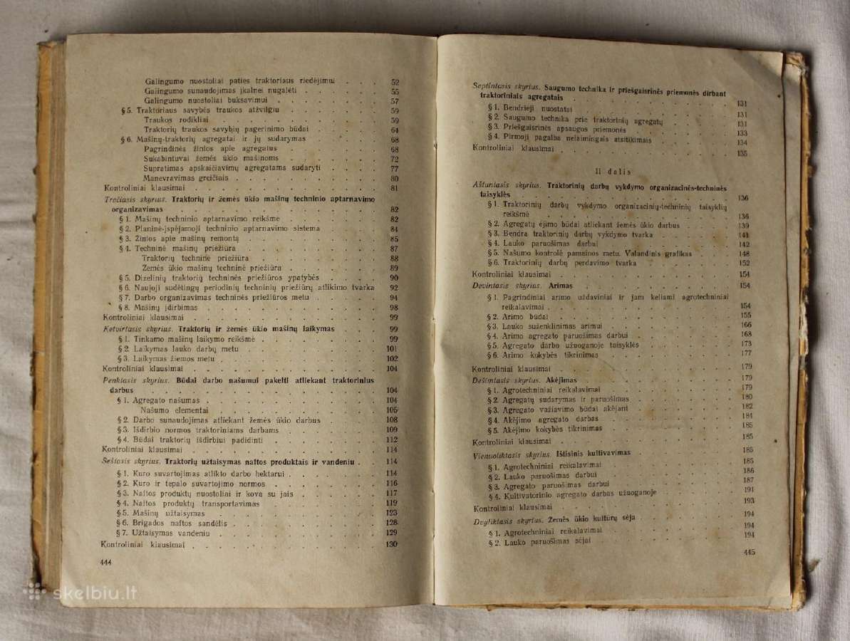 Traktorinių darbų organizavimas, technologija 1955 - nuotraukos Nr. 13