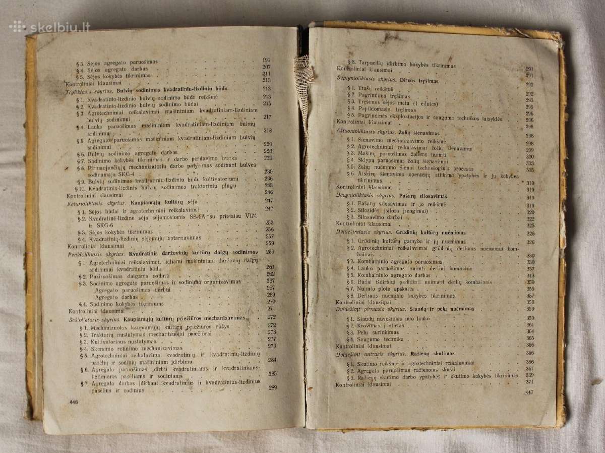 Traktorinių darbų organizavimas, technologija 1955 - nuotraukos Nr. 14