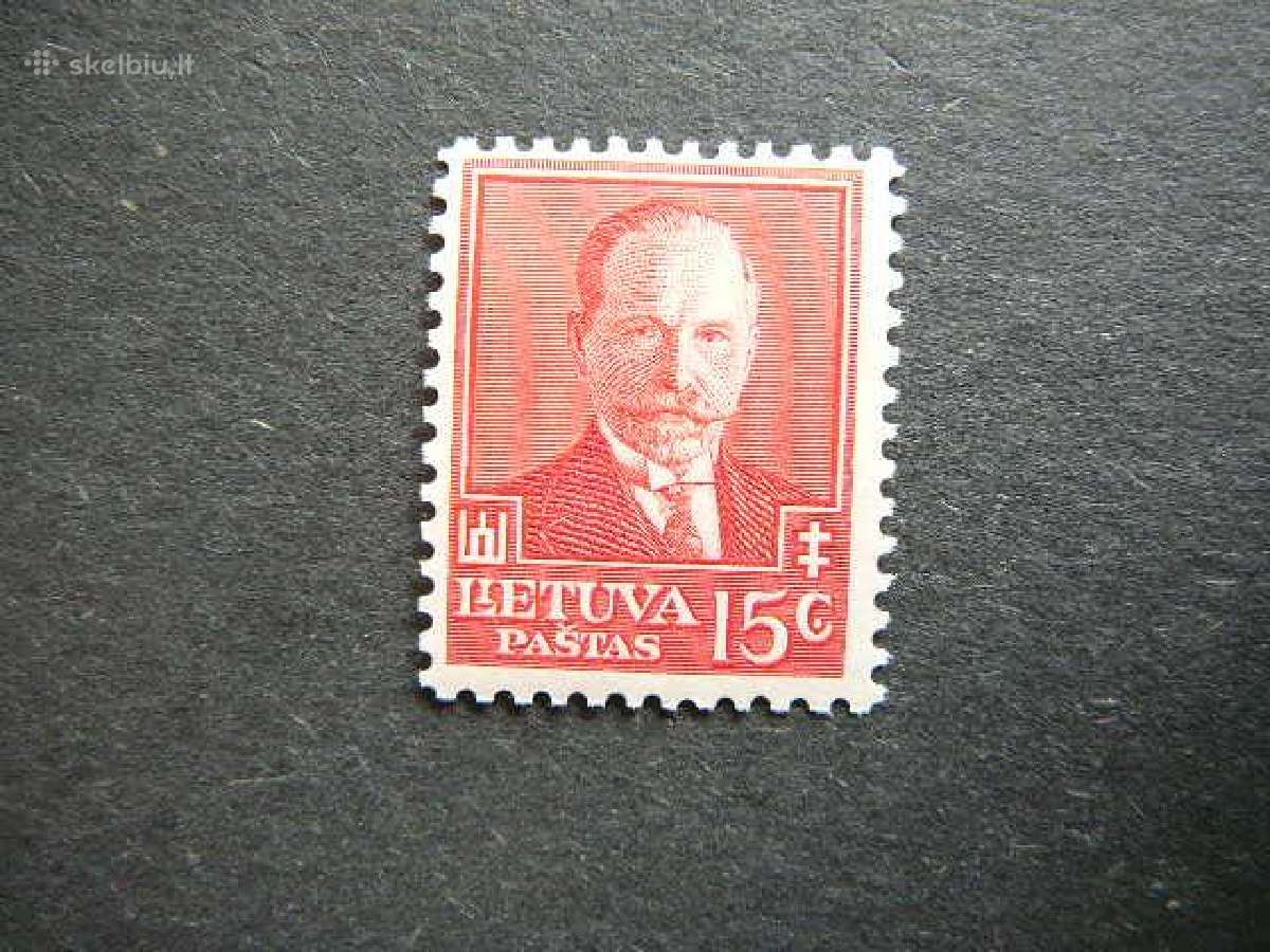 Lietuva 1934 A. Smetona Mlh lit391s