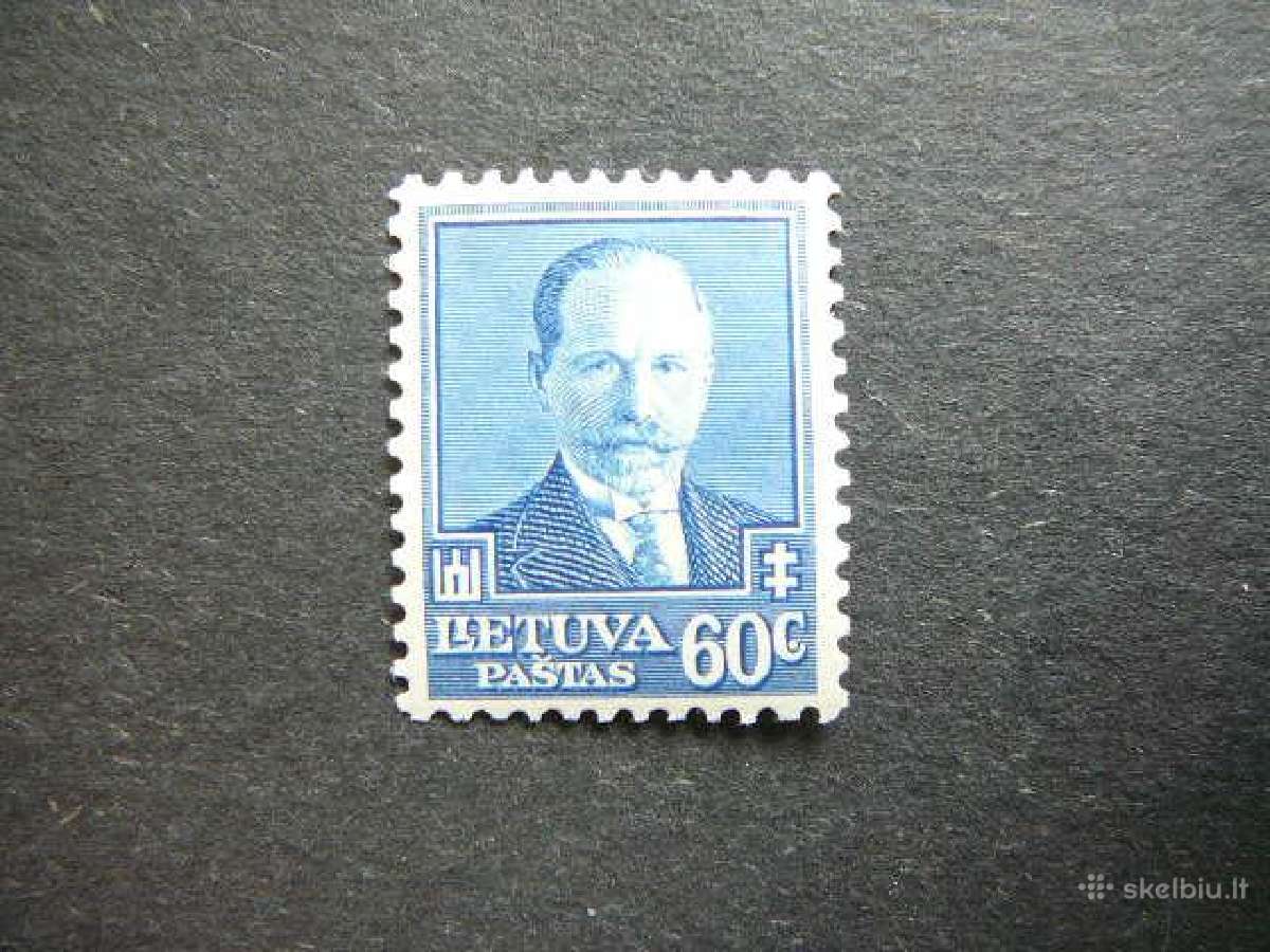 Lietuva 1934 A. Smetona Mlh lit393s