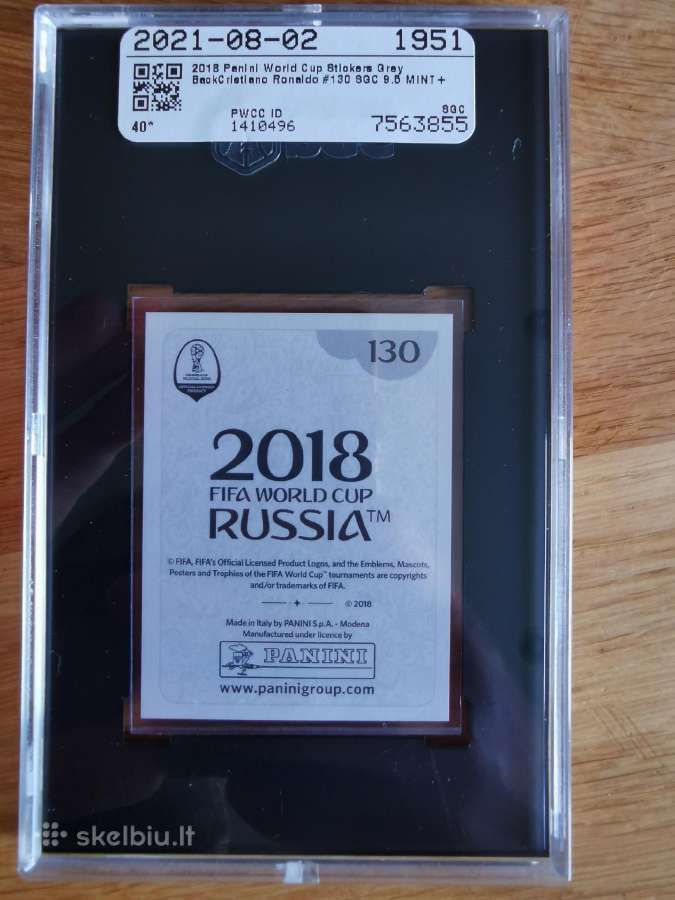 Sgc 9.5 Ronaldo World Cup 2018 - nuotraukos Nr. 2