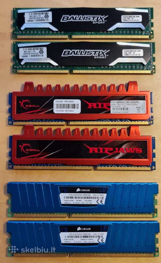 Pc Laptop Mac Pro Server Ddr3 Ddr4 2-64gb Ecc RAM - nuotraukos Nr. 5