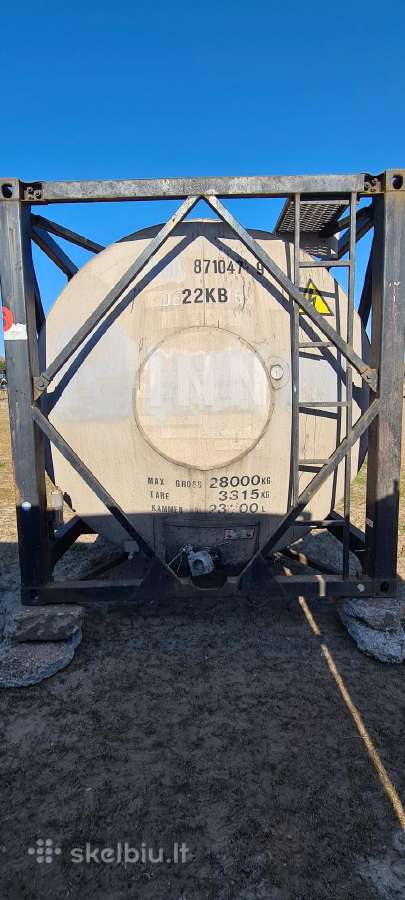 Cisterna 24000 Ltr nerudyjantis plienas - nuotraukos Nr. 4
