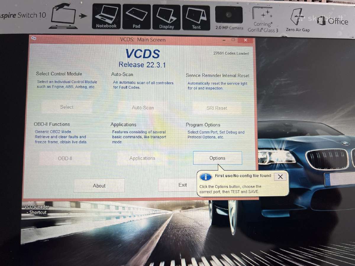 Delphi Diagnostika+acer plansete+ Vcds 22.3.1 - nuotraukos Nr. 6