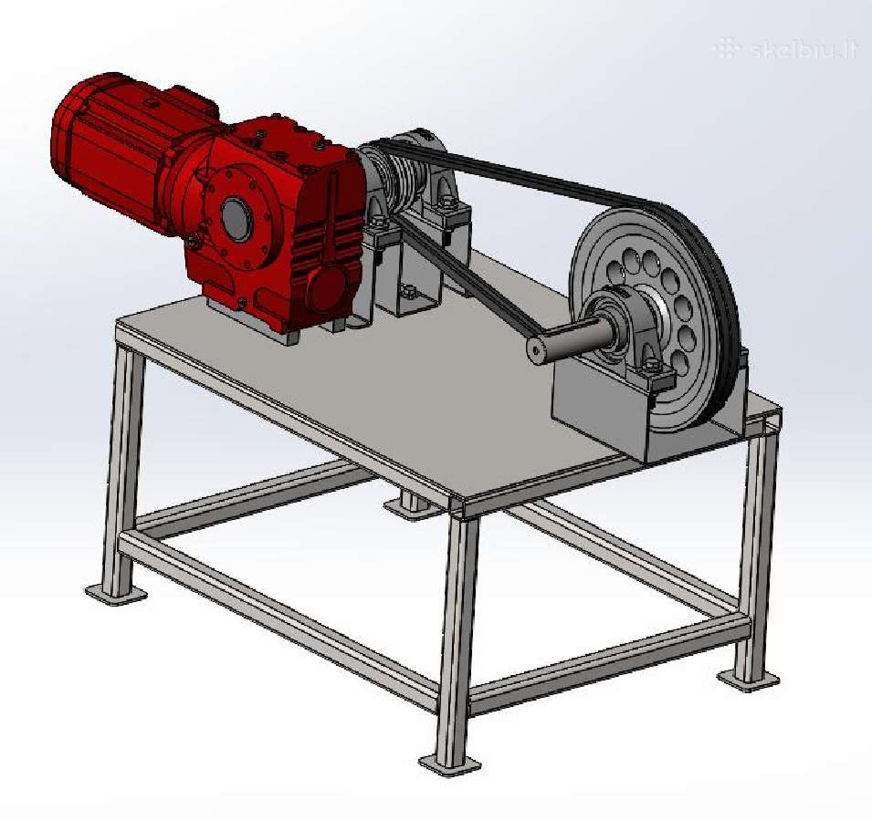 Solidworks/autocad brėžiniai/projektavimas