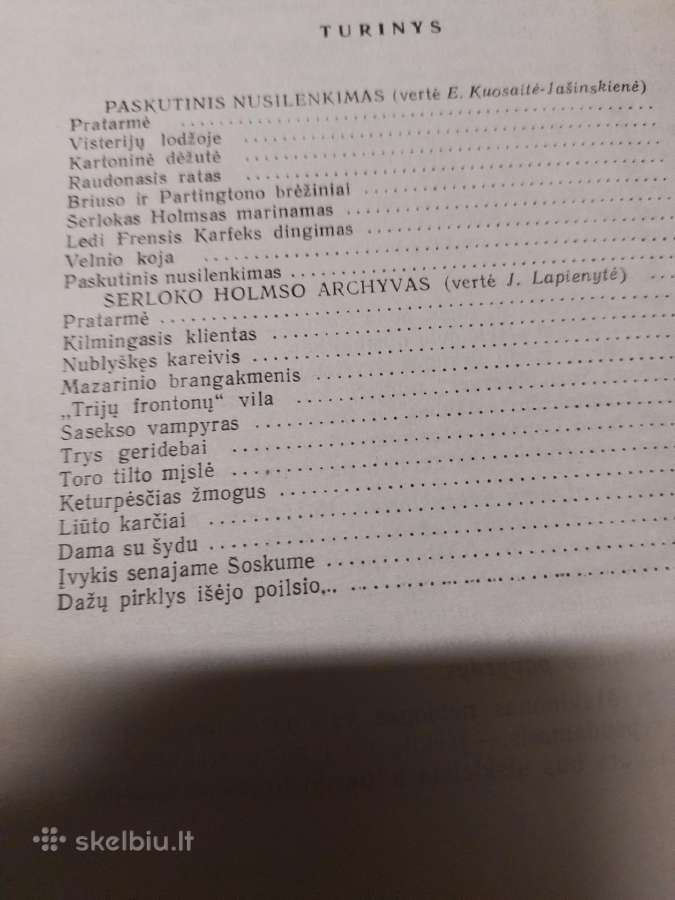 A Konan Doilis "Rinktiniai raštai". - nuotraukos Nr. 2