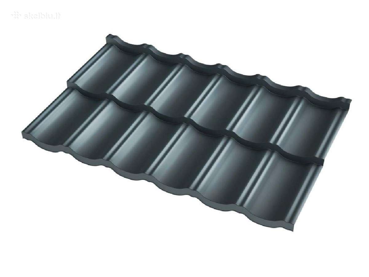 Moderno plieninė stogo danga, 0,5 mm, Mat - nuotraukos Nr. 2