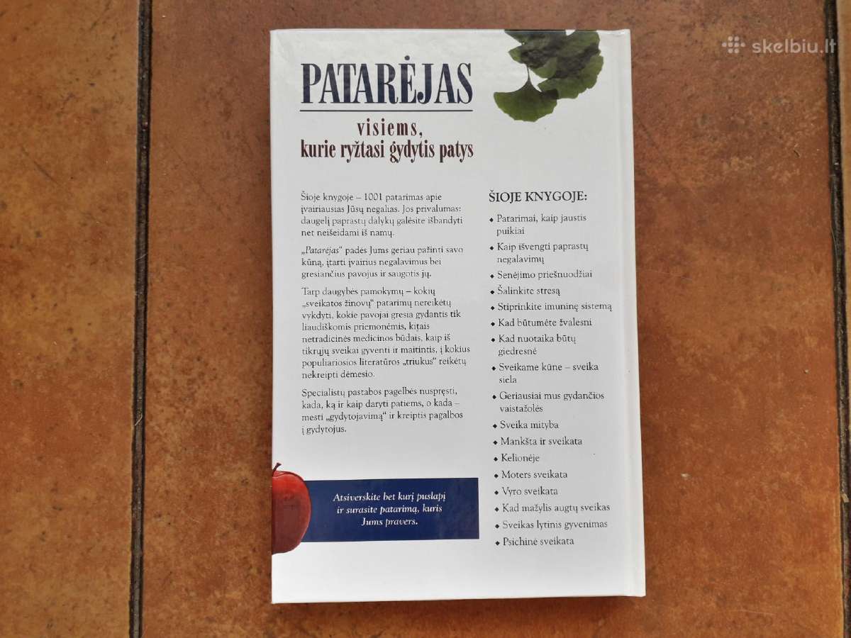 Patarėjas visiems, kurie ryžtasi gydytis patys - nuotraukos Nr. 6