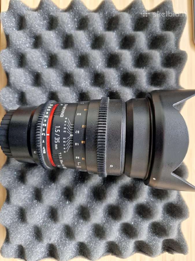 Samyang ir Rokinon Micro 4/3 objektyvų rinkinys