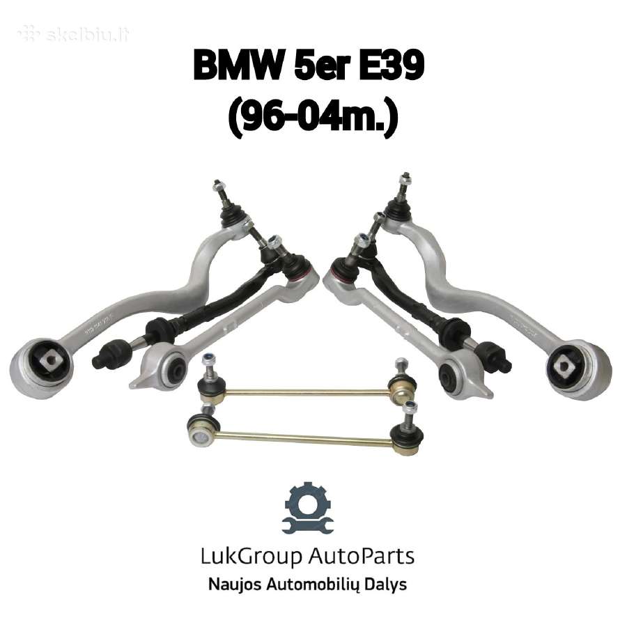 Bmw 5er E39 Priekinės bei galinės pakabos kompl.
