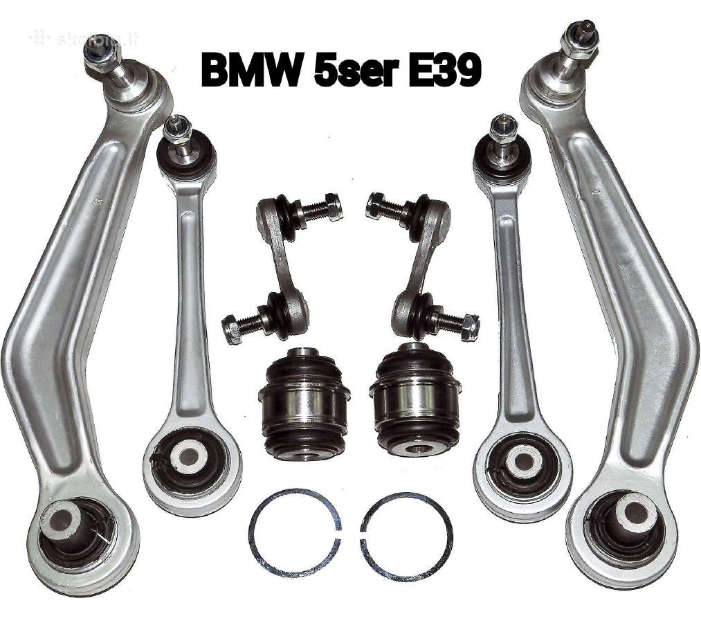 Bmw 5er E39 Priekinės bei galinės pakabos kompl. - nuotraukos Nr. 3