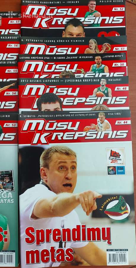 Žurnalai ,Mūsų krepšinis" - nuotraukos Nr. 2