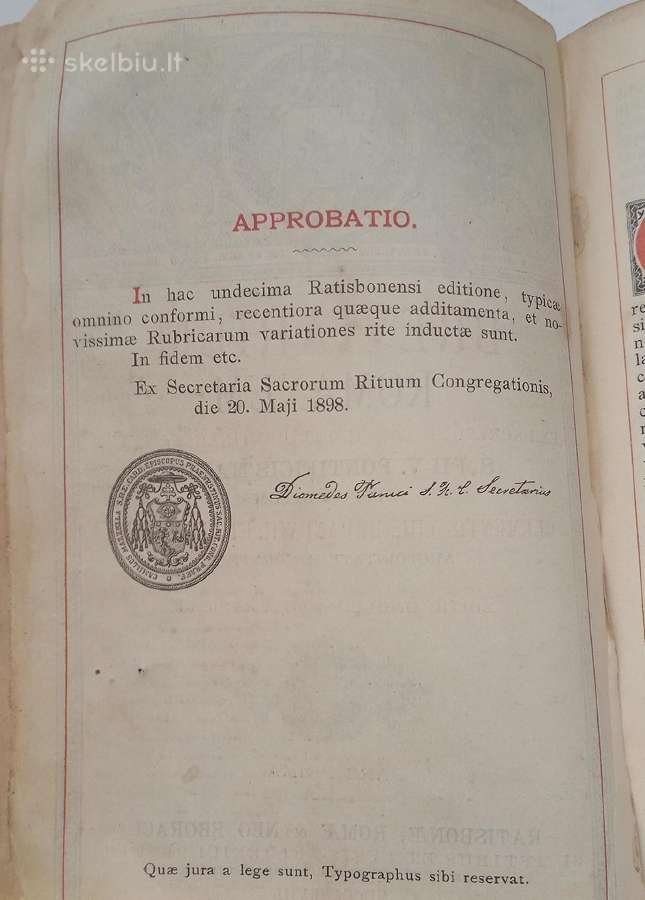 Breviarium romanum - nuotraukos Nr. 12