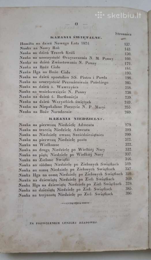 Nauki parafialne Jana Pawla Woronicza 1845 Krakow - nuotraukos Nr. 6