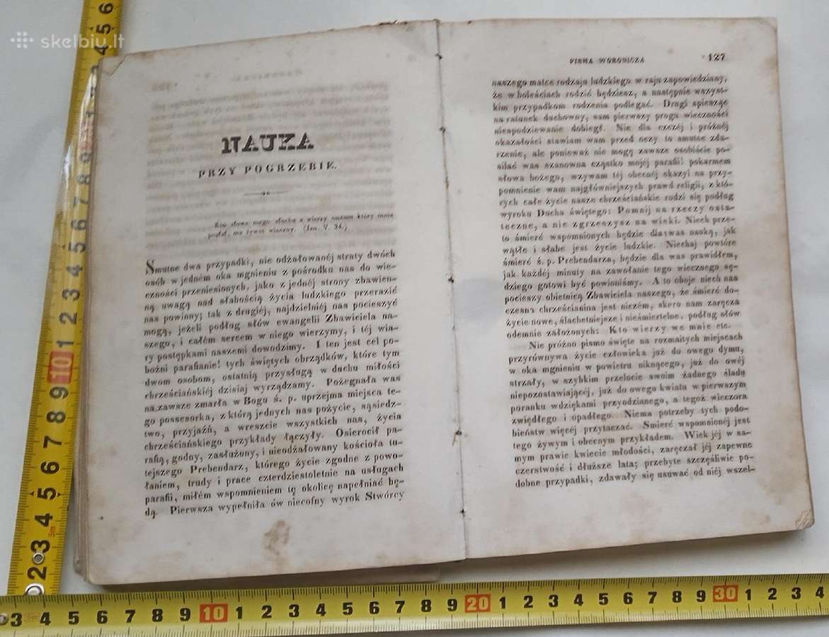 Nauki parafialne Jana Pawla Woronicza 1845 Krakow - nuotraukos Nr. 10