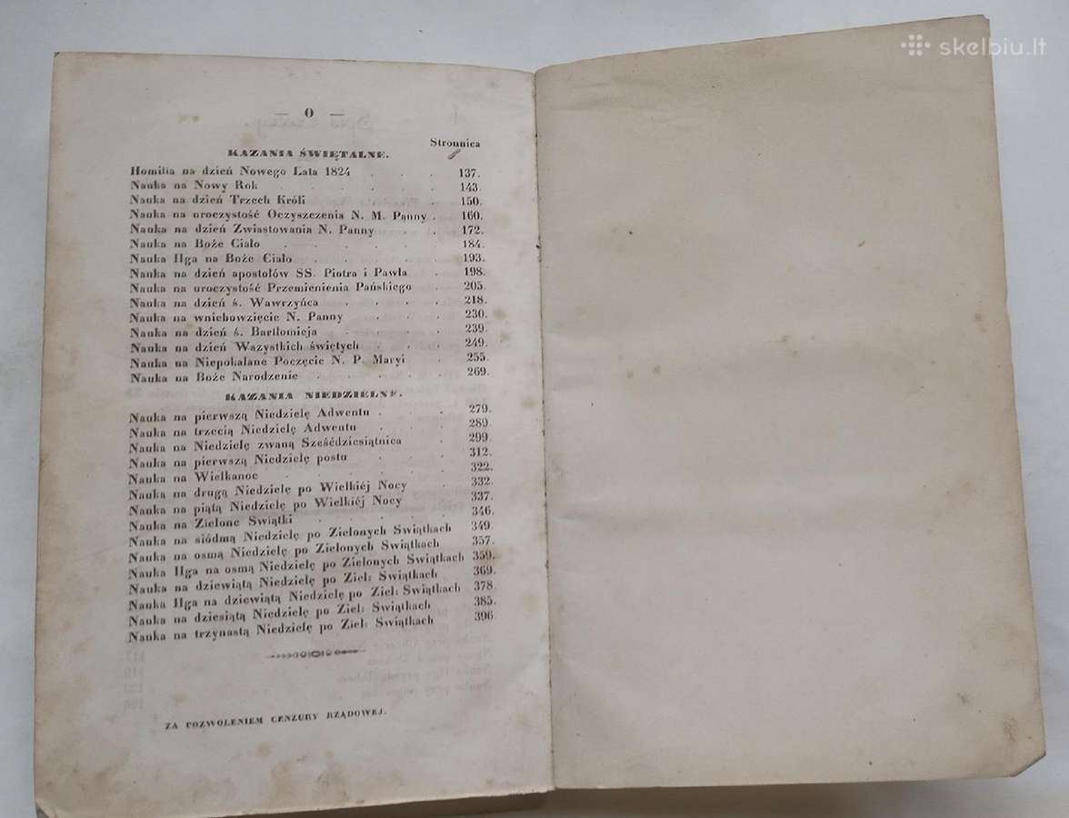 Nauki parafialne Jana Pawla Woronicza 1845 Krakow - nuotraukos Nr. 13