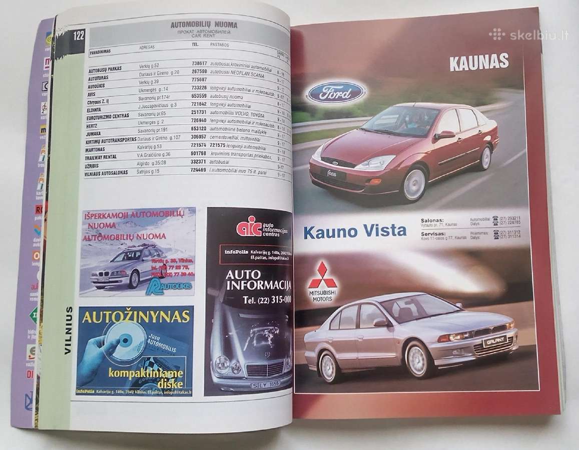 Jūsų automobilis auto žinynas 1999 - 2000 metai - nuotraukos Nr. 3