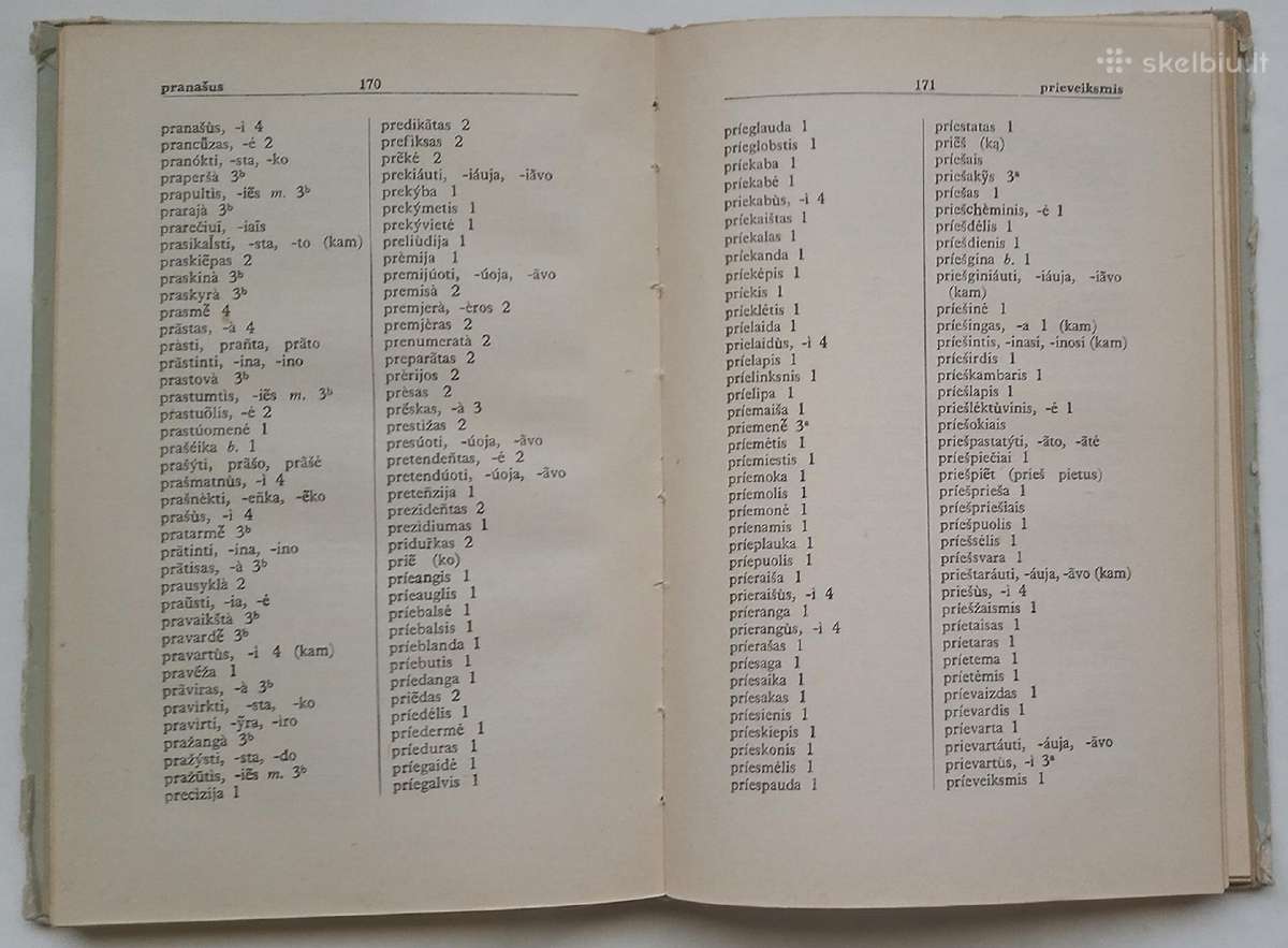 Lietuvių kalbos rašybos žodynas mokykloms 1956 met - nuotraukos Nr. 8