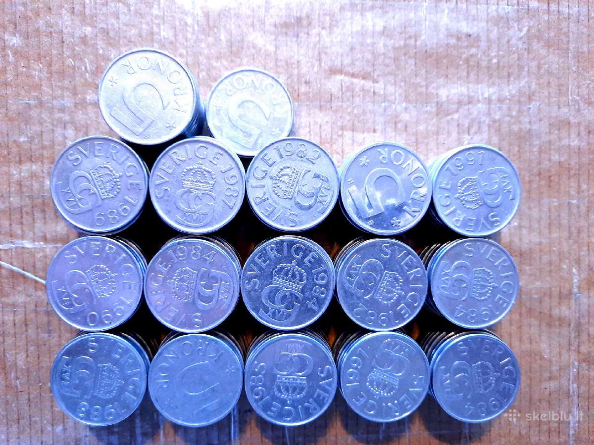 5 Kronu lotas 164 vienetai