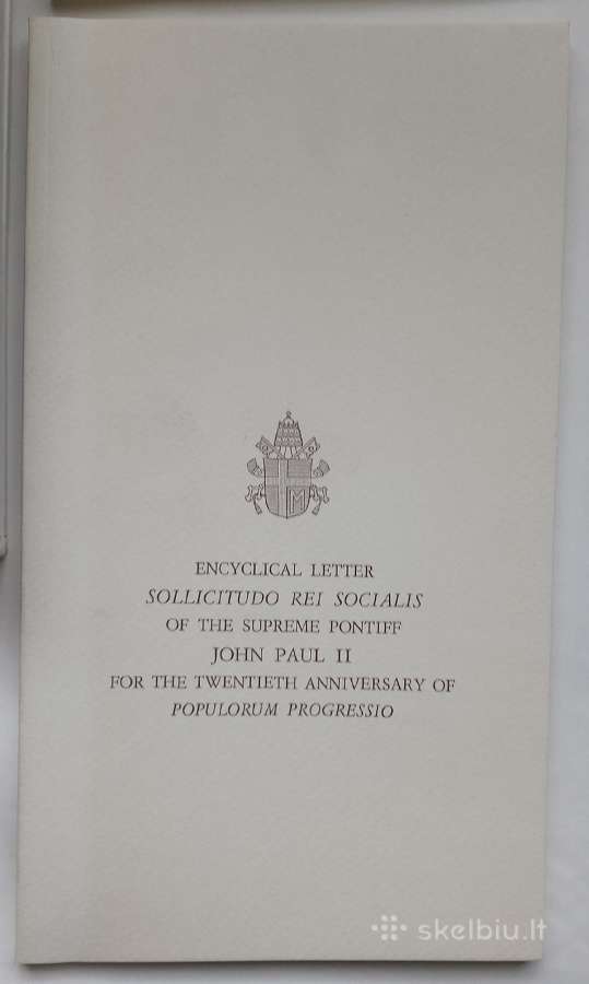 -Popiežius Paulius II Lietuvoje 1993 m / enciklika - nuotraukos Nr. 7