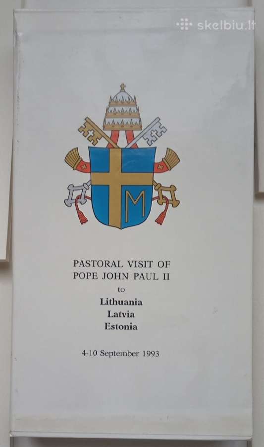 -Popiežius Paulius II Lietuvoje 1993 m / enciklika - nuotraukos Nr. 8